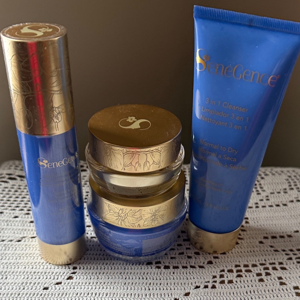 SeneGence dry skincare regimen